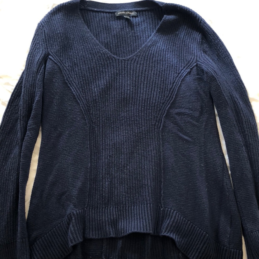 Banana republic navy sweater